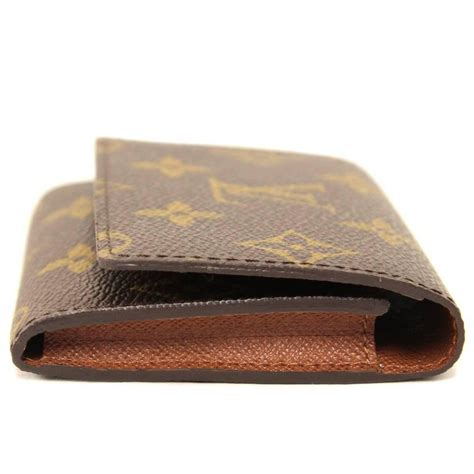 louis vuitton monogram canvas card holder|louis vuitton side up card holder.